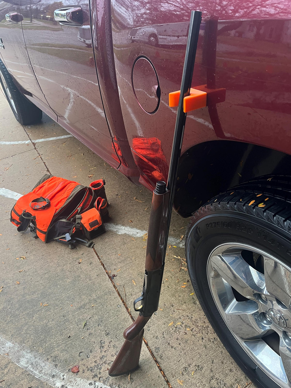 Magnetic Barrel Holder | No-Drill Vehicle Gun Mount | Keeps Firearms Off Painted Surfaces