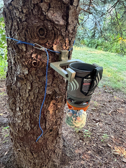 Rapid Boil Stove Hanger for Tree Stands & Saddle Hunters | Hands-Free Backcountry Cooking