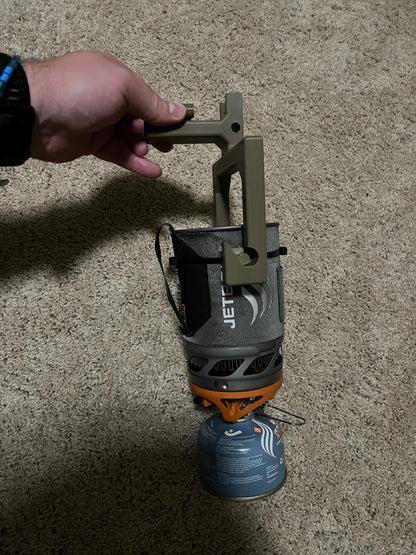 Rapid Boil Stove Hanger for Tree Stands & Saddle Hunters | Hands-Free Backcountry Cooking